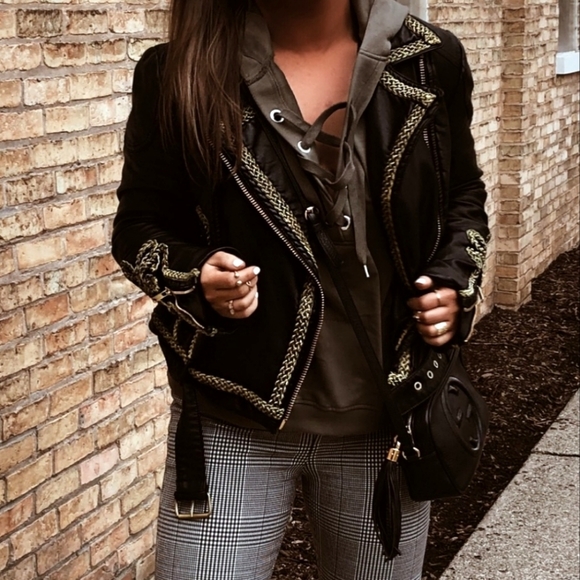 Free People Bang Bang Royale Embroidered Rope Jacket - Picture 7 of 16